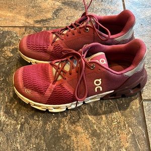 On cloud running shoes